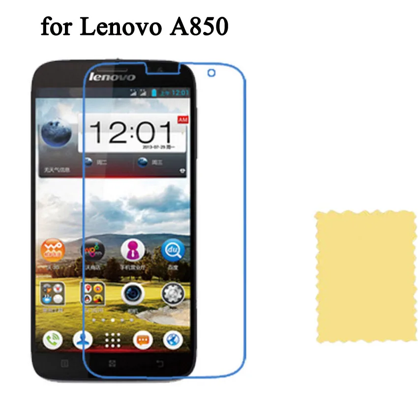 5 шт. ультратонкая Защитная пленка для экрана Lenovo A850|screen protector film|protector filmscreen film |