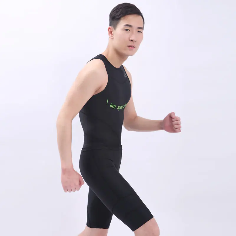 Комбинезон мужской/женский для триатлона с подкладкой и логотипом заказчика |