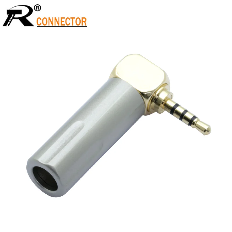 1 щетка разъем 2 5 мм позолоченный 4 полюсный автоматический правый угол трава узор