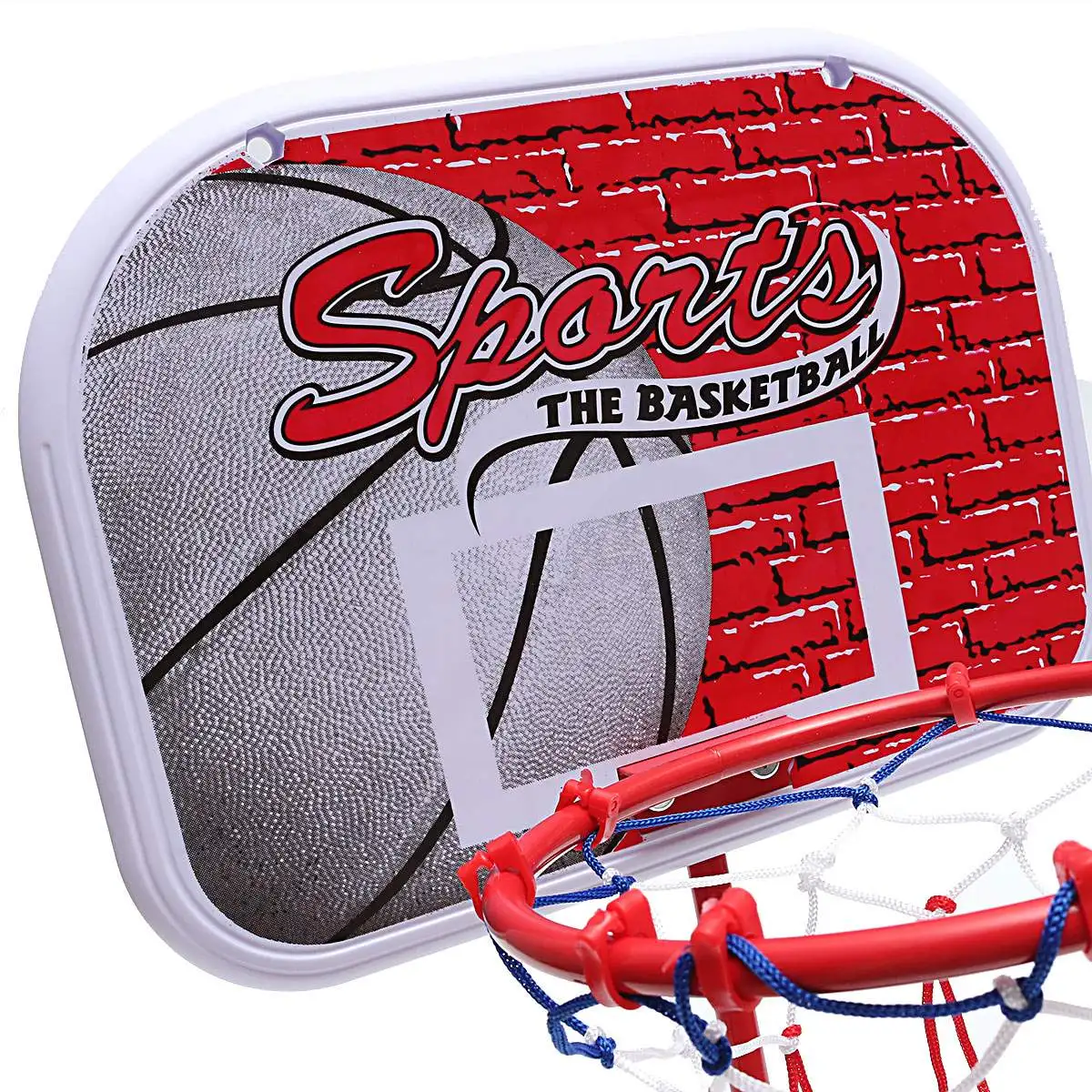 Регулируемый 55-150 см щит с кольцом для мини-баскетбола кольцо Backboard Kit внутреннее крепление детская игрушка для детей игра баскетбольные мячи с Pum