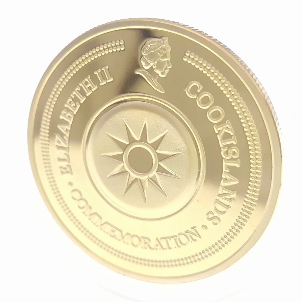 Commemorative Coin Collection Medal Souvenir Badge Coins Money Anniversary Leo Golden Dollar Twelve Constellation Cent | Дом и сад