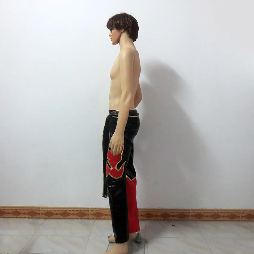 Tekken jin Kazama косплей костюм из искусственной кожи под заказ любого размера