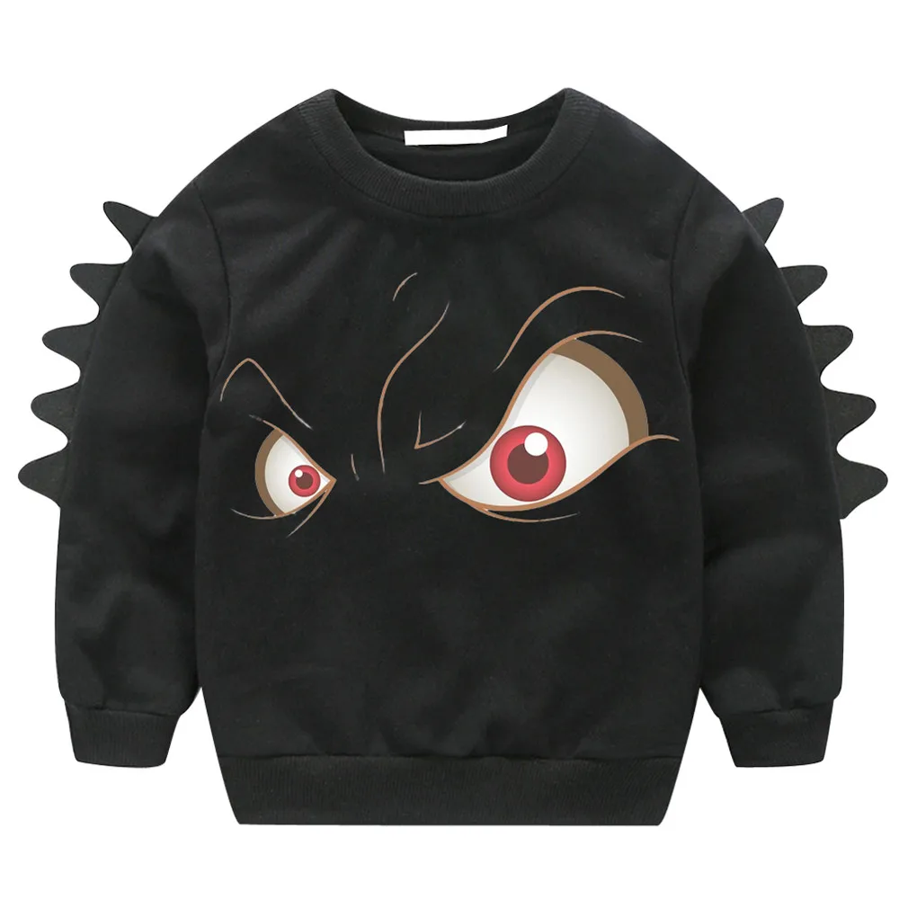 Футболка для малышей пуловер с рисунком животных маленьких мальчиков толстовка