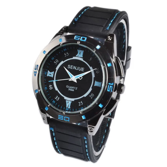 New Arrival 2014 Brand Quartz Men Sports watch military Casual Watches Dropship Silicone Band Clock Fashion Hours | Наручные часы