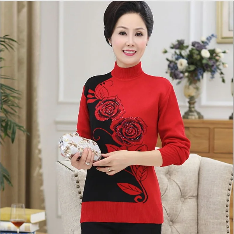 Осенне-зимний эластичный свитер Женский пуловер с длинным рукавом Базовая