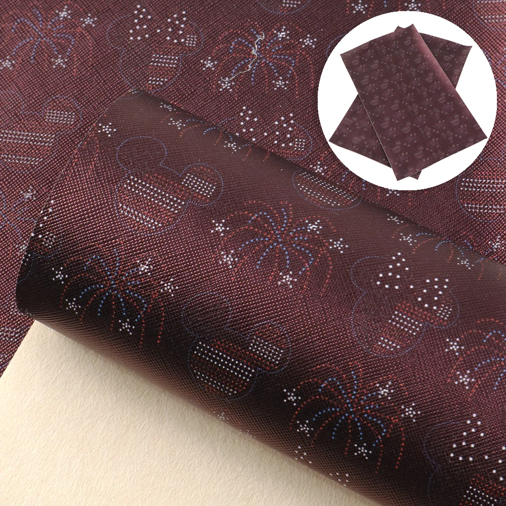 1080080001 New 20*34cm Animal Printed Faux Synthetic Leather Patchwork For Hair Bow Bag Wallet Phone Cover DIY,1Yc6661 - Цвет: 1080080001