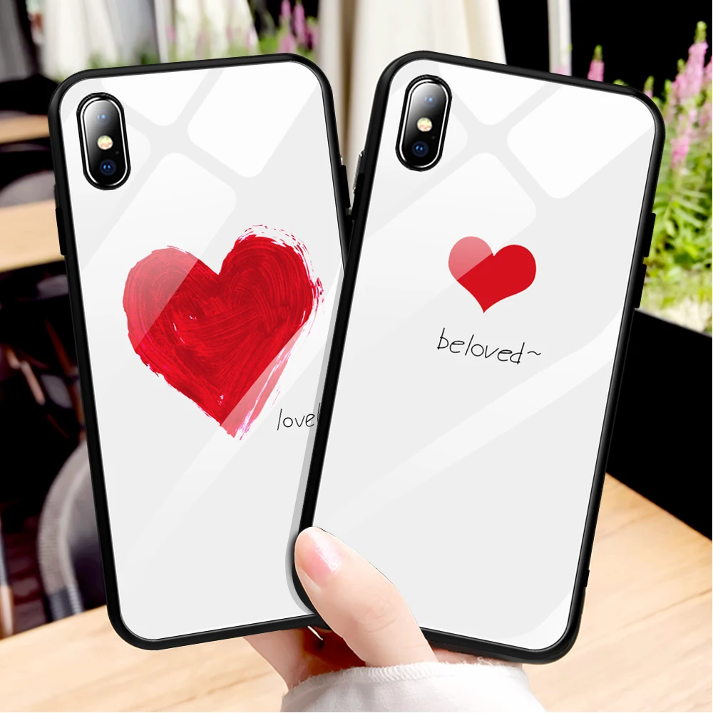 Градиентный чехол из закаленного стекла для телефона для iPhone 7 8 XR X 6 S 6 S 7 Plus XS Max 11 Pro Max 11 Pro 11 Чехол Мягкий ТПУ Роскошный чехол