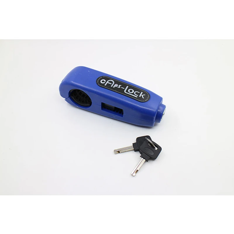 Пять цветов Универсальный мотоциклетный замок на руль защита мотоцикла тормоз