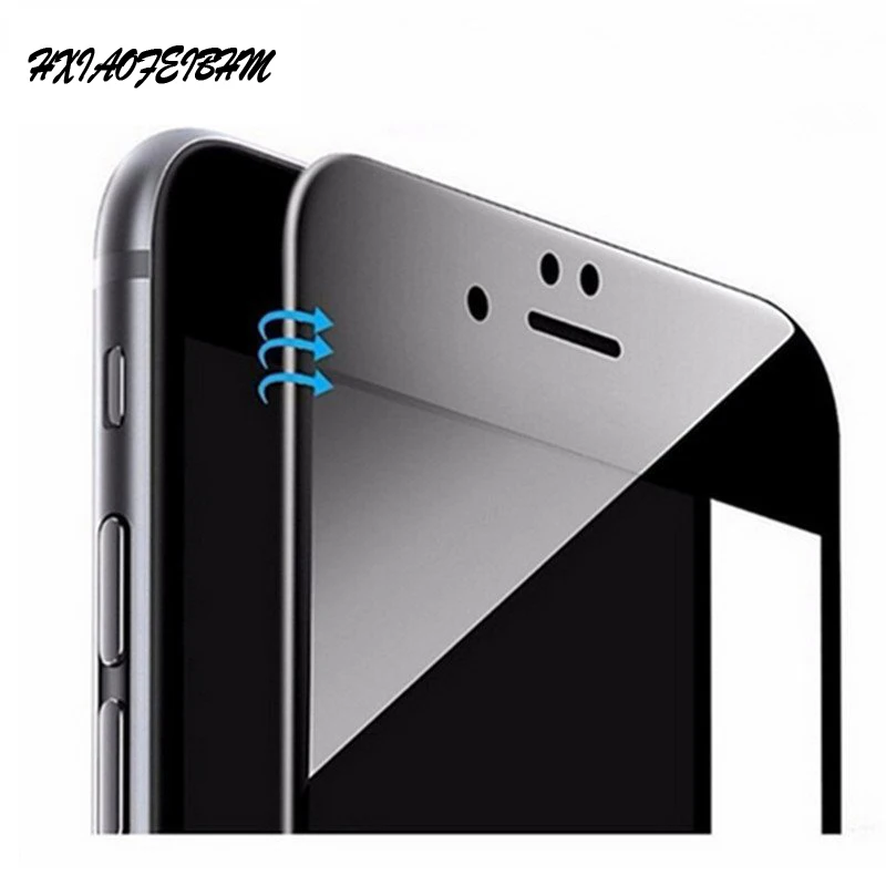 0 3 мм протектор экрана закаленное стекло для iPhone Xs Max X Xr S Мягкий край 3D полное