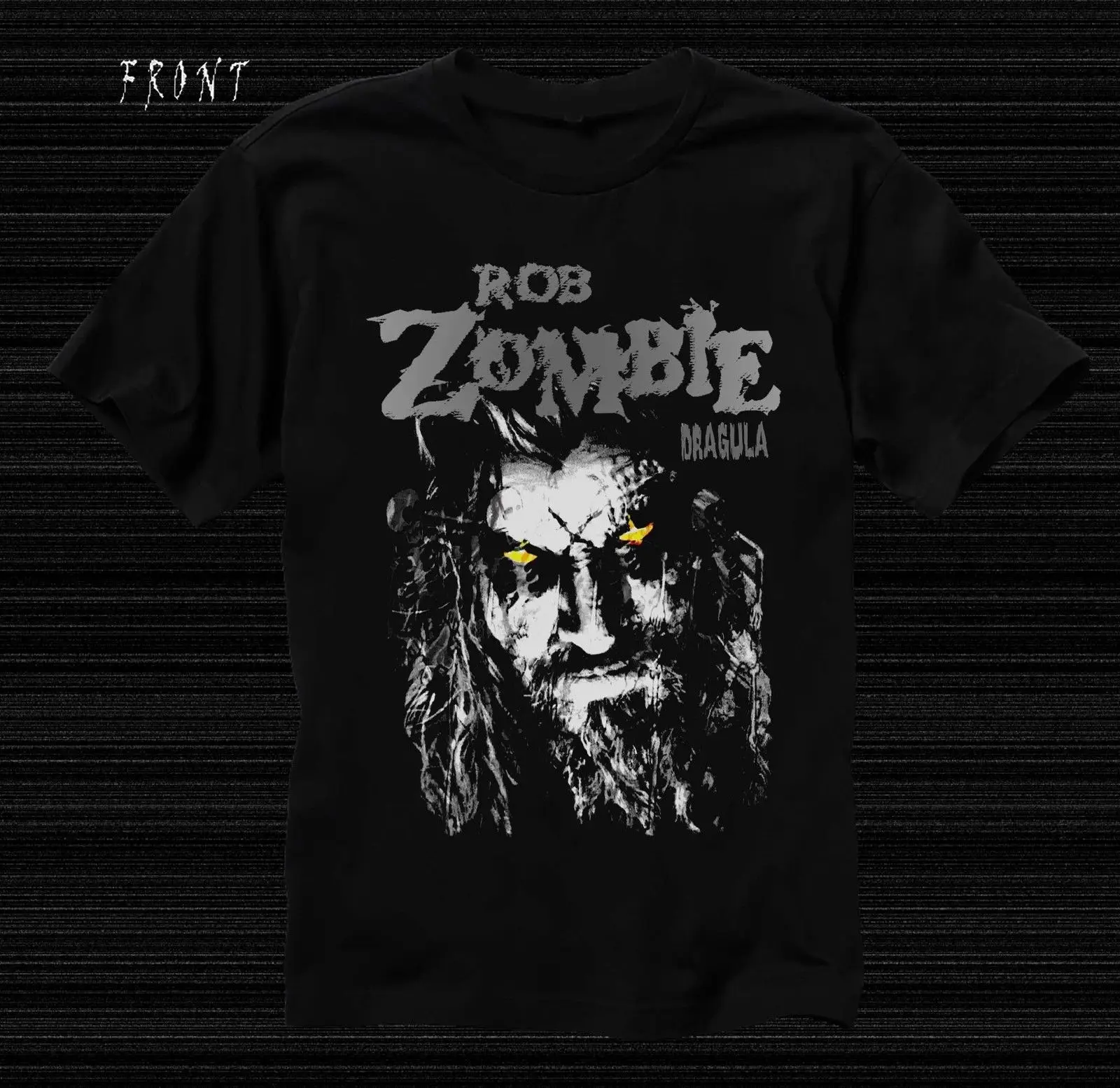 Роб зомби Dragula американский музыкант и режиссер черный T_shirt sizes: S чтобы 7XL|Мужские