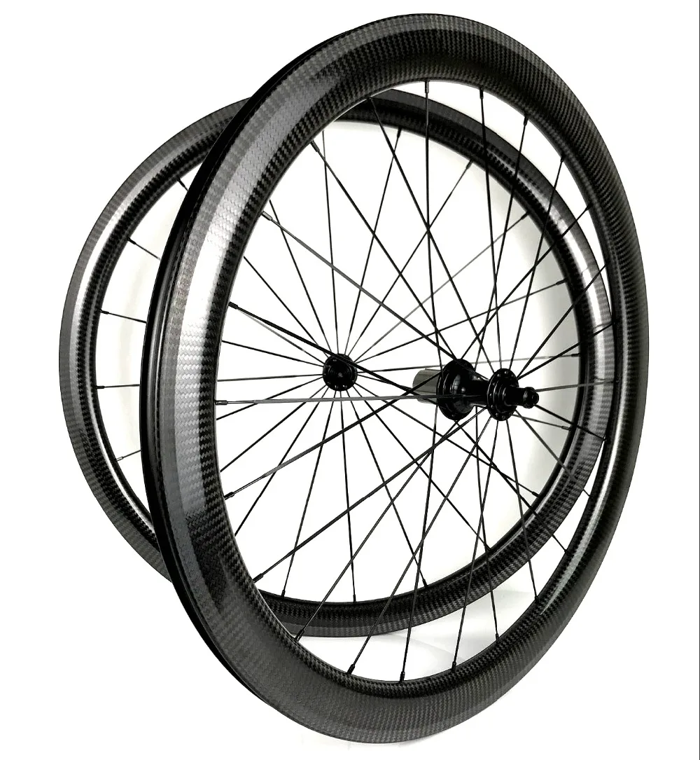 700C шоссейные карбоновые колеса 25 мм ширина Front-38mm Rear-50mm глубина клинчер/трубчатый дорожный велосипед углеродная колесная с Powerway R13 ступицы
