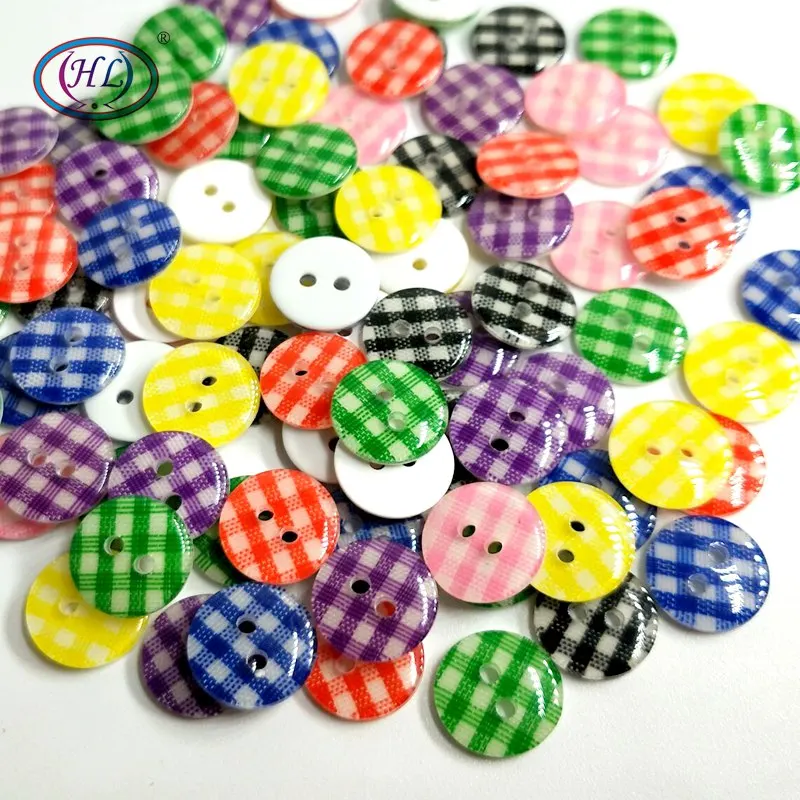 30pcs mix color HL 12 мм 30/50/100 штук в наборе, смесь цветов решетки смолы кнопки рубашка Одежда Швейные аксессуары DIY Скрапбукинг - Цвет: 30pcs mix color