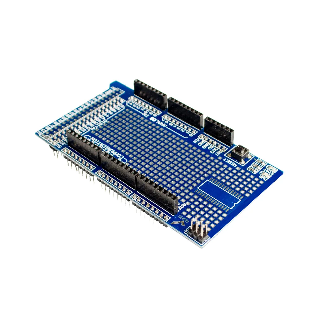 MEGA 2560 R3 Proto Prototype Shield V3.0 Expansion Development Board + Mini PCB Breadboard 170 Tie Points for arduino DIY Kit |