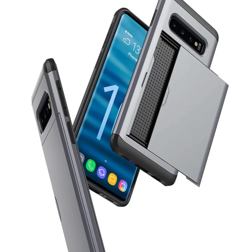 Чехол для телефона samsung Galaxy S10E Plus Lite Чехлы для samsung S9 S8 Plus S7 S6 Edge Plus Note8 9 чехлы с карманом для карт