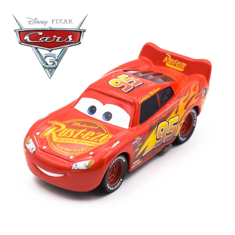 Горячие игрушки 1:55 Disney Pixar тачки 3 Литые металлические игрушечные автомобили
