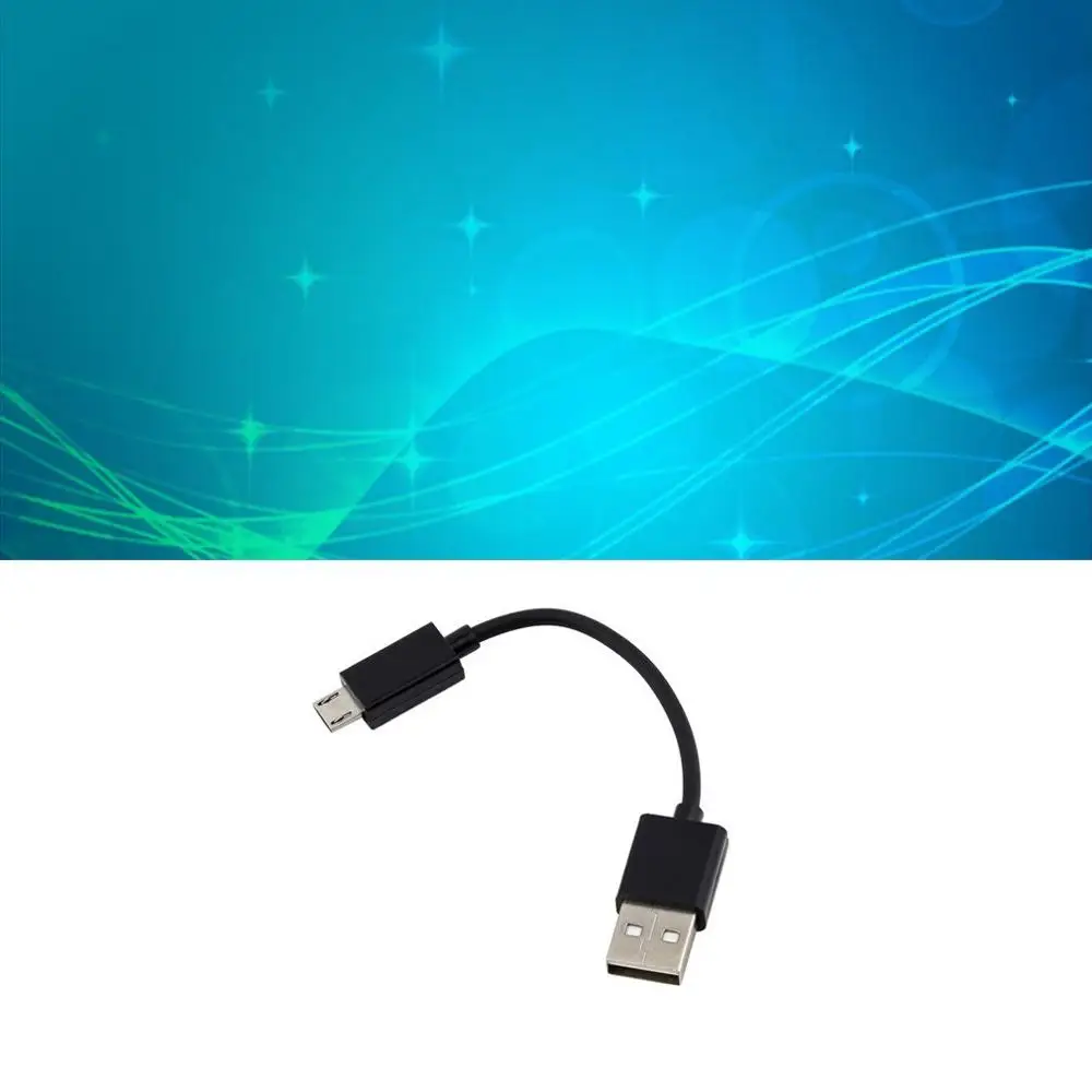 Новый универсальный 10 см USB 2 0 A к Micro B кабель для синхронизации данных и зарядки