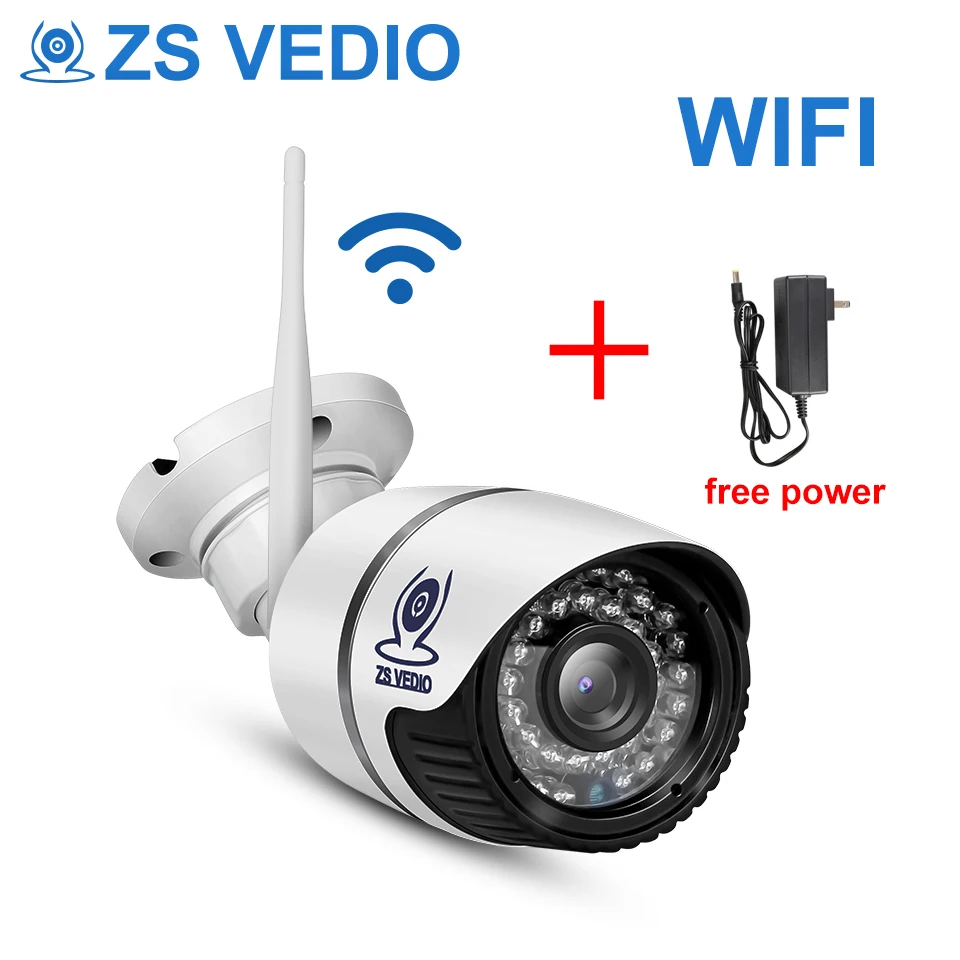 ZSVEDIO камеры наблюдения IP камера Onvif 1080 Wi Fi внешняя 1080P 960P 720P H.264 домашняя