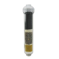 coronwater alkaline water filter cartridge for ro system post filter activated carbon mineral kdf55 ialk 301