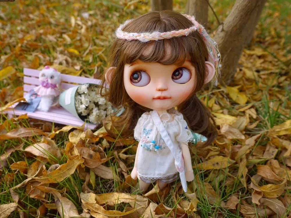 1/6 BJD 30 см кукольные игрушки, 19 шарниров, высокое качество, китайская Кукла BJD, шарнирная кукла, милая девочка с коричневыми длинными волосами, путающаяся blyth