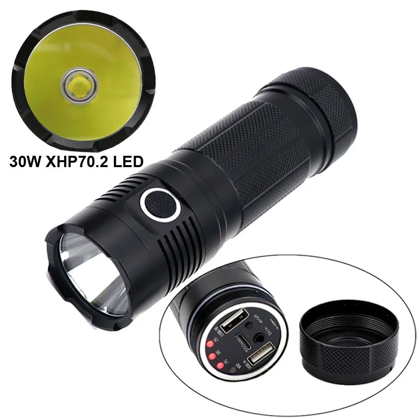 XHP70 XHP50 светодиодный тактический фонарик Лампе Torche USB Перезаряжаемые факел linterna