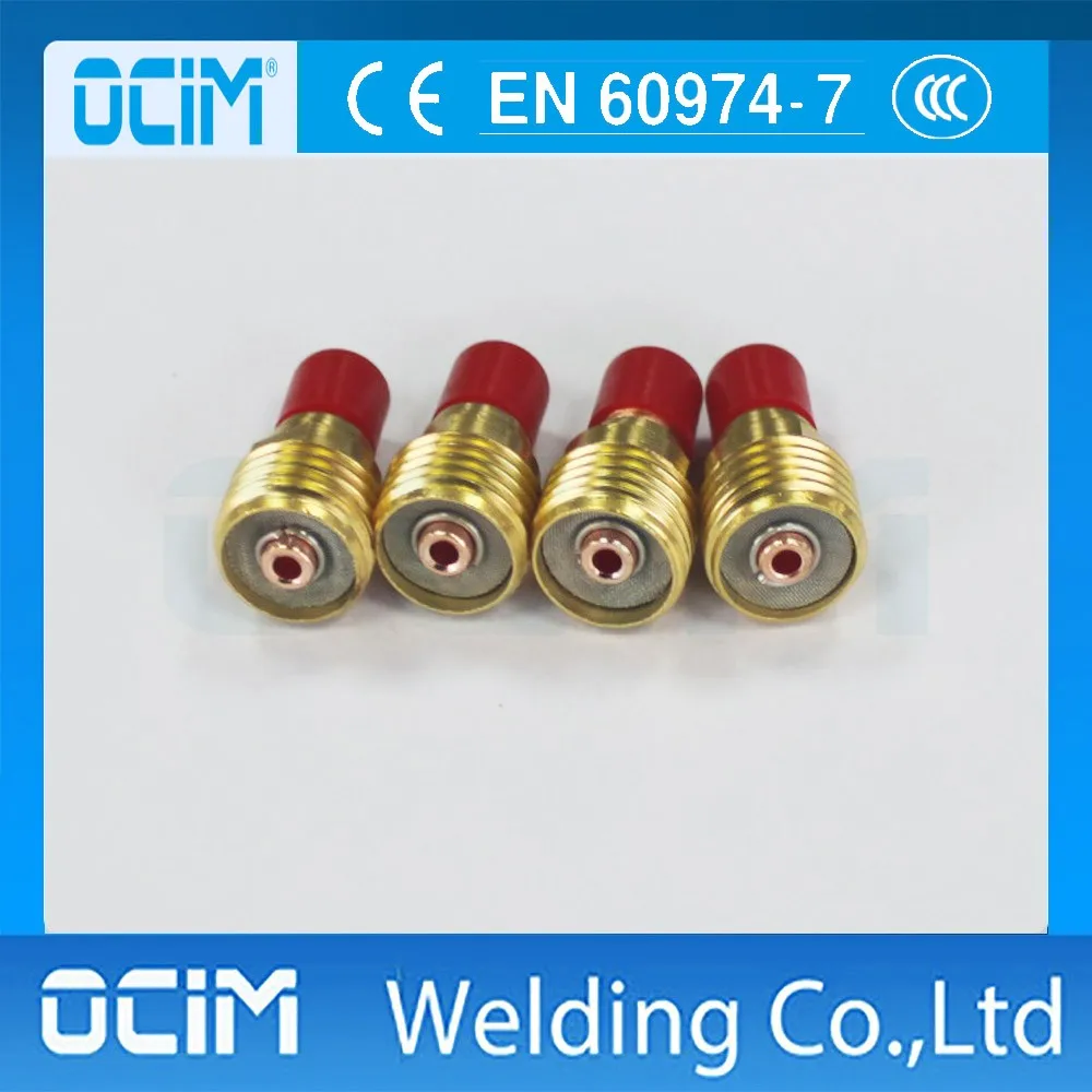 5 шт. 45V44 3/3" 2,4 мм газовый объектив для TIG сварочный фонарь WP9/20/25