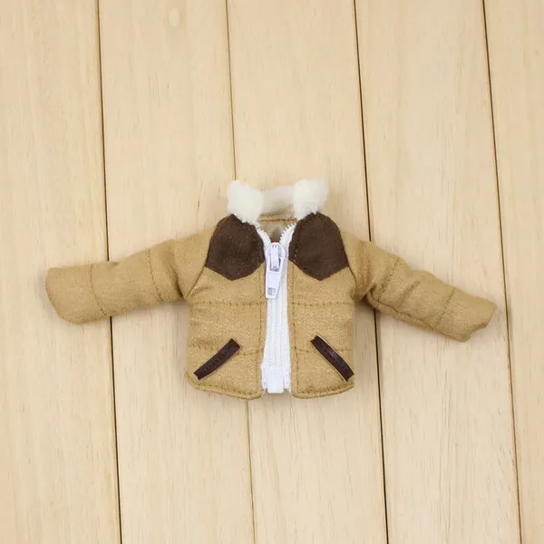Blyth doll ледяная одежда Зимнее пальто рождественское пальто для куклы - Цвет: like the picture