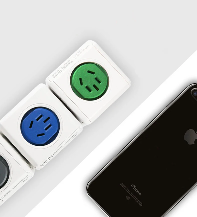 Allocacoc Original Smart Home Electronic Plug powercube Power Strip Socket Charging USB 4 Sockets Interface Extension Australia