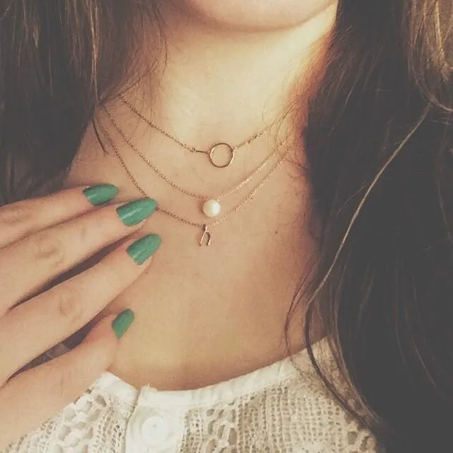 Подружки невесты моделирование подвес ожерелье из окисленного жемчуга в виде