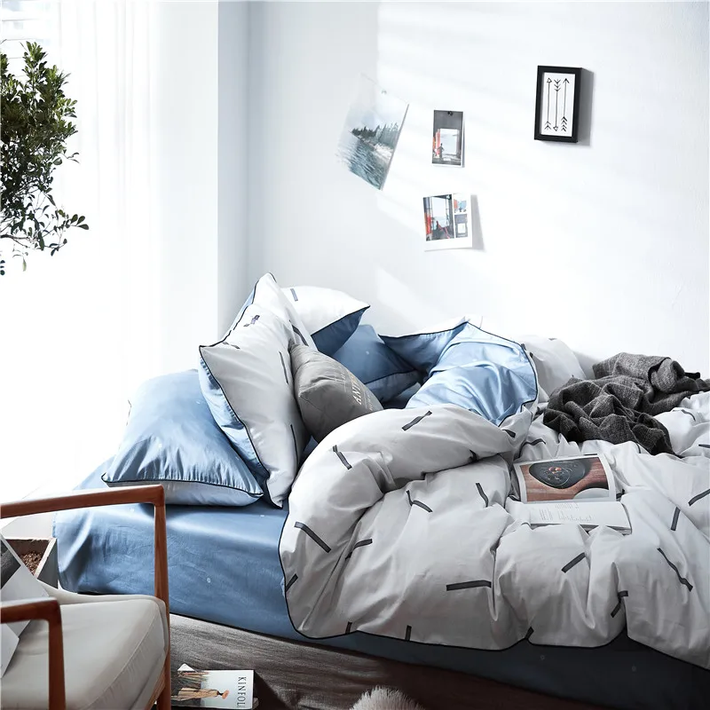 Домашний текстиль летний комплект белья набор пододеяльников Набор