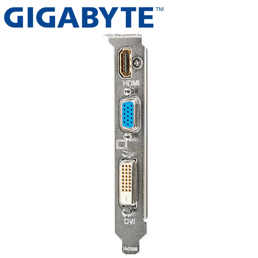 Оригинальная Видеокарта GIGABYTE GT730 2 Гб SDDR3 графические карты для nVIDIA Geforce GPU U мощнее