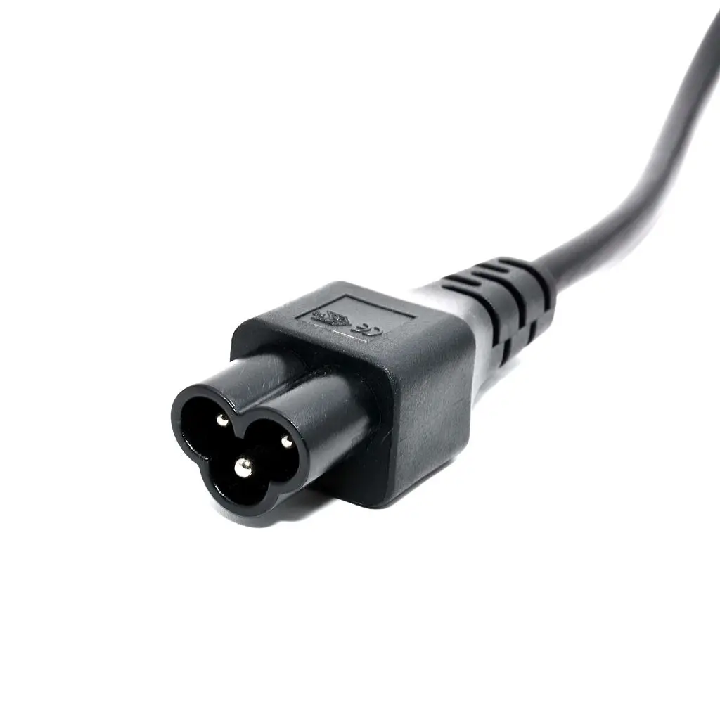 AC Мощность шнур IEC 320 C5 женский C6 Мужской кабель-удлинитель Микки 3Pin мужчин и женщин удлинитель 60 см