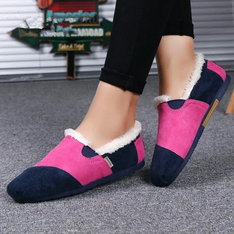 Женская парусиновая обувь Сезон осень зима Хлопковая Эспадрильи без застежки на