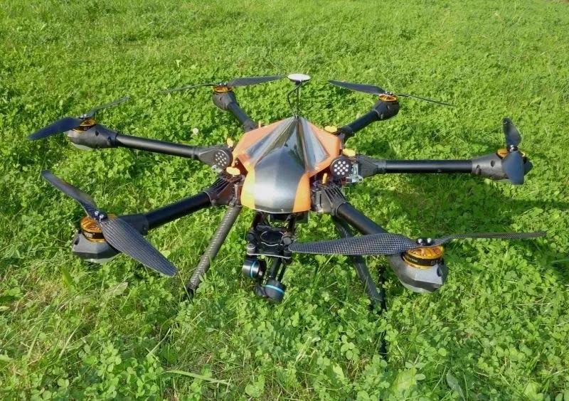 X-CAM FH800 6 осей 800 мм Складная Многофункциональная рамка для аэрофотосъемки SLR FPV |