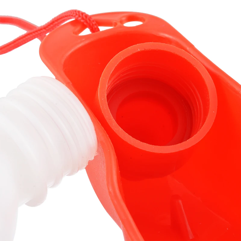 Hoomall 1PC 250ML Dog Water Bottle Feeder Bowl Plastic Portable Outdoor Travel Pet Drinking | Дом и сад