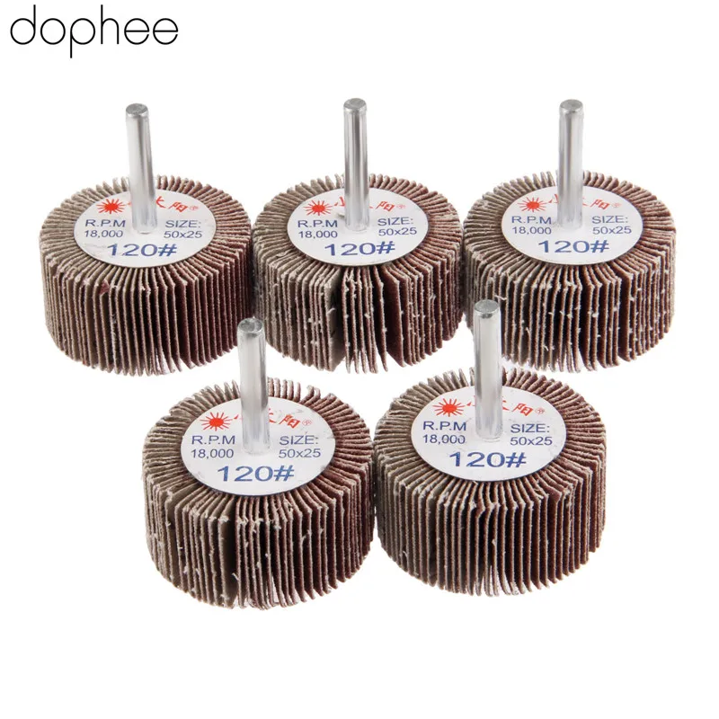 Dophee 5 шт. Dremel аксессуары шлифовальный станок шлифовальная бумага откидная
