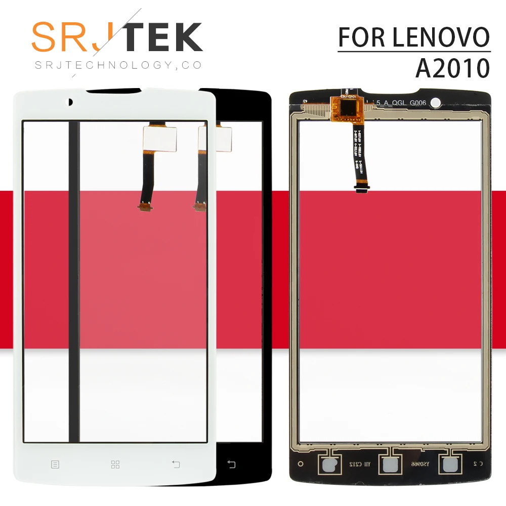 Srjtek для Lenovo A2010 сенсорный экран дигитайзер сенсор запасная Передняя стеклянная