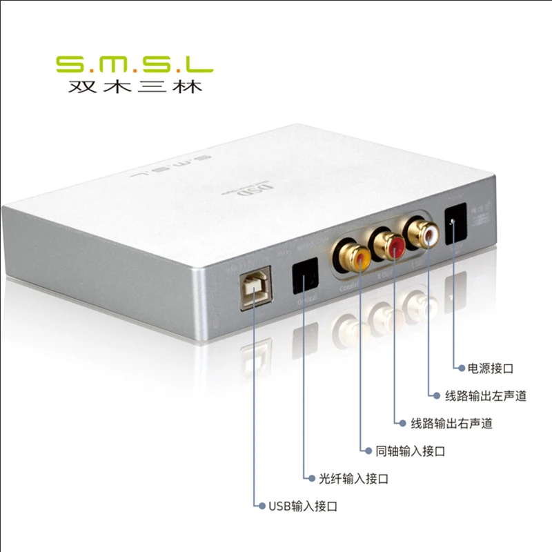 SMSL M8A HiFi аудио ЦАП dsd512/768 кГц декодер Усилители домашние USB получать xcroe200 xu208 + es9028q2m