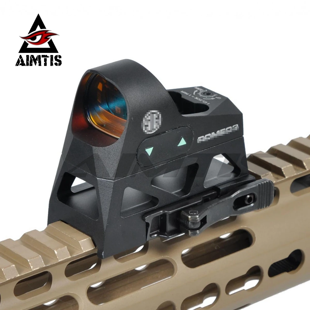 AIMTIS ROMEO3 1x25 мини рефлекторный прицел 3 MOA Dot Scope Picatinny QD Крепление тактический