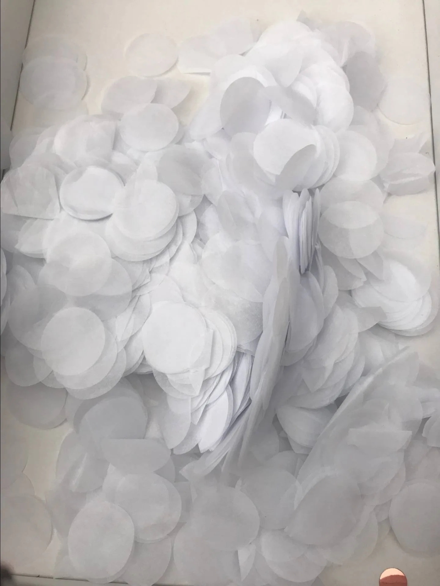 2.5cm white Звезды круглые 500 г 1,5 см конфетти стол золотой детский душ свадьба день рождения украшения День Святого Валентина воздушный шар "Конфетти" - Цвет: 2.5cm white