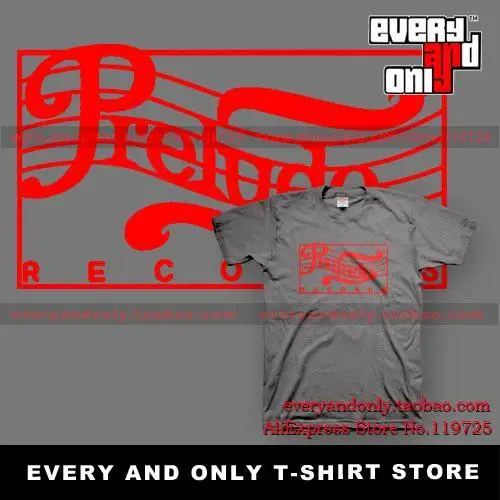Prelude Records T Shirt Jazz Soul Funk Vintage Sheet music Cotton T-shirt Tee Clothing | Мужская одежда