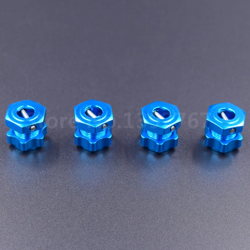 HSP 1/8 алюминиевый сплав Запчасти для шин адаптер колесная гайка 4 шт./лот 17 мм