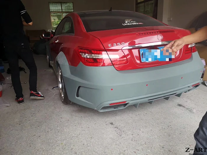Z-ART широкий обвес для Mercedes Benz E Coupe 2009-2012 ремонт обвеса для Mercedes-benz W207 2009 2010 2011 2012