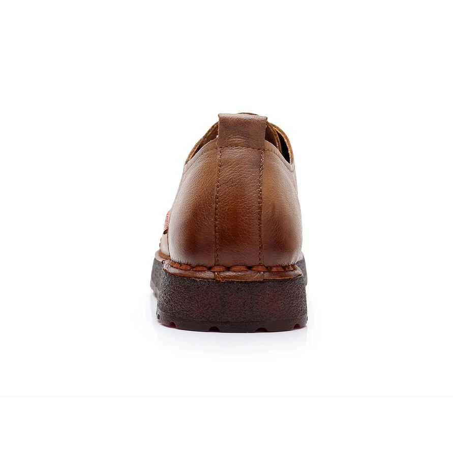 New women casual shoes Woman Shoes Casual Work Driving Women Flats Genuine Leather Flat shoe woman fashion | Обувь