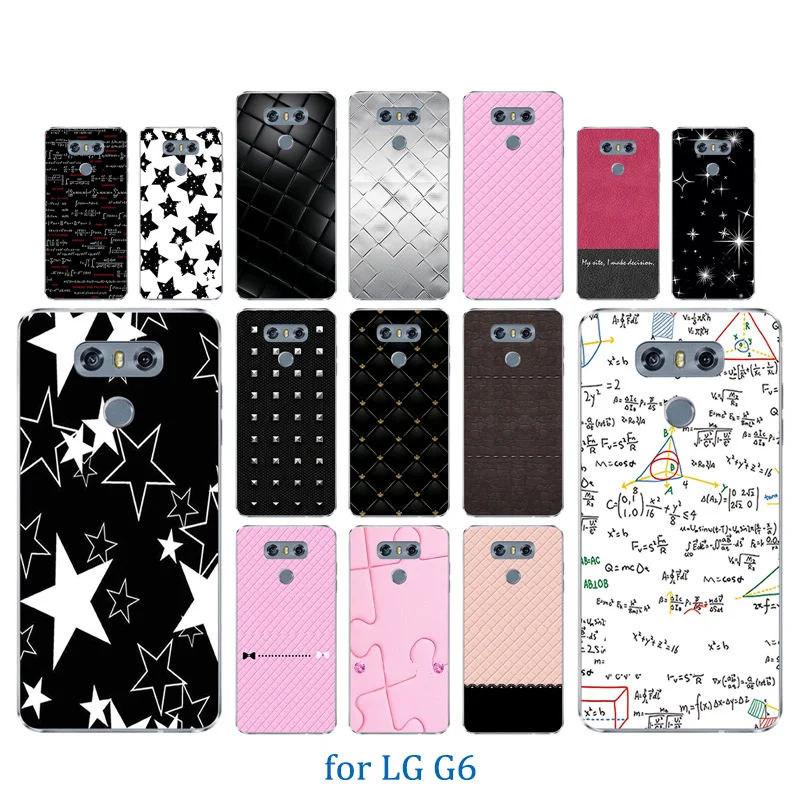 5 7-дюймовый чехол для LG G6 мягкий ТПУ LGG6 с красочным рисунком ультра тонкий