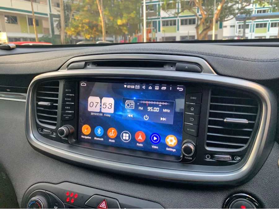 DSP ips TDA7851 Android 9,0 8 ядерный 4 Гб ОЗУ 64 ГБ Автомобильный dvd-плеер gps ГЛОНАСС RDS радио wifi Bluetooth для kia SORENTO