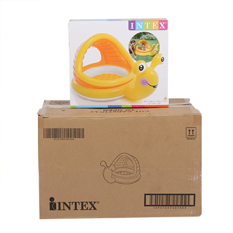 INTEX надувной улитки воды в бассейне для младенцев бассейн Ванна шарики игры с