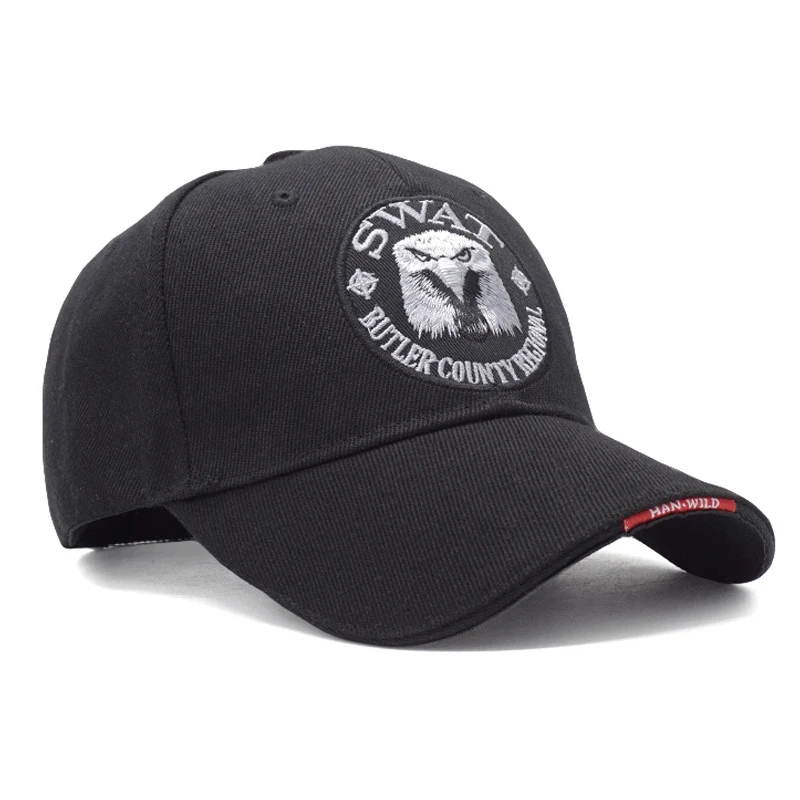 Новая брендовая мужская тактическая бейсбольная кепка Eagle SWAT, армейская бейсболка, хлопковая кепка, Регулируемая Мужская Уличная Бейсболка Кепка Gorras