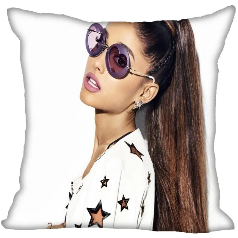 10 Новое поступление Ariana Grande наволочка для спальни для дома или офиса, декоративные наволочки квадратная Подушка на молнии, сатиновые мягкие, не выцветают - Цвет: 10