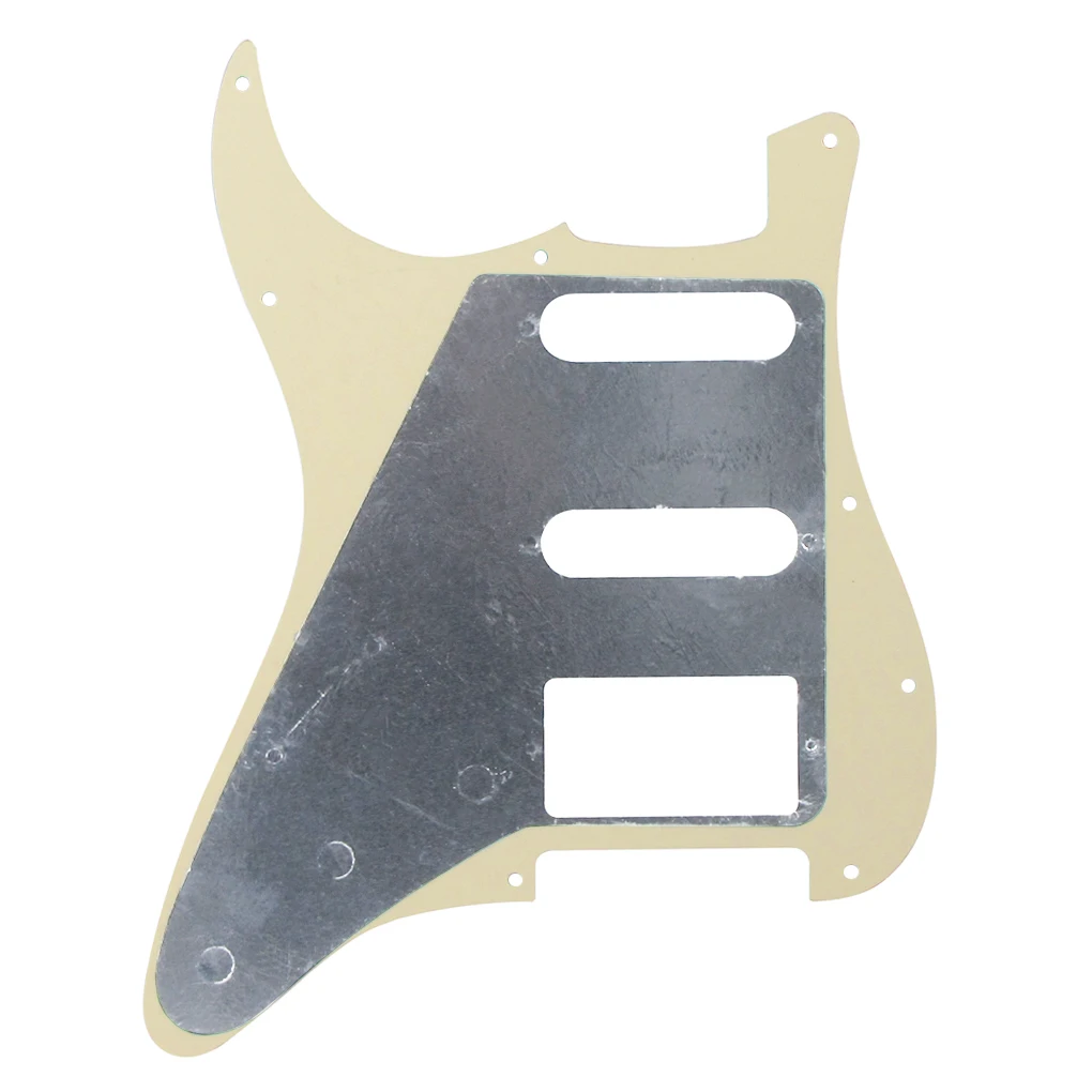 FLEOR набор SSH Pickguard Задняя панель для гитары Tremolo крышка крема и винты