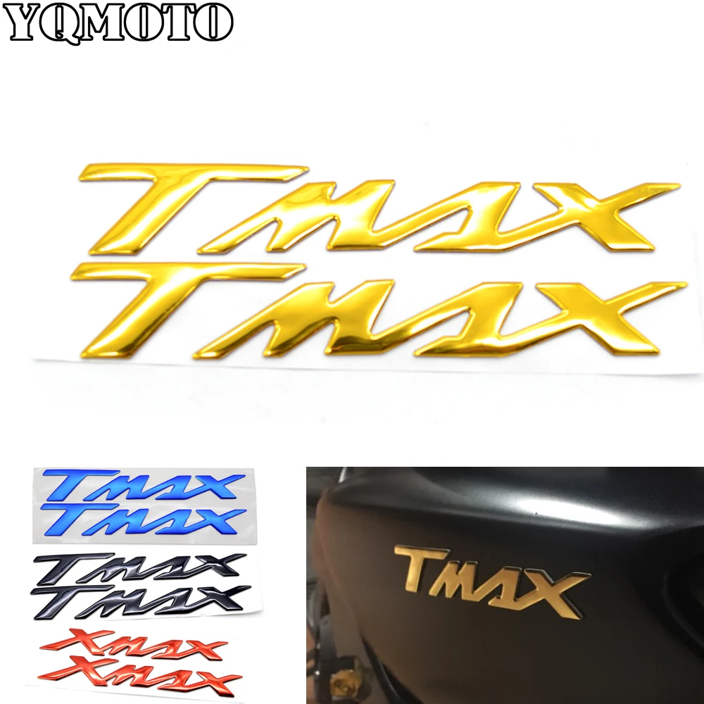 Стикеры мотоцикла эмблема значок 3D Поднятый Танк для Yamaha TMAX 500/530 TMAX500 TMAX530 T MAX